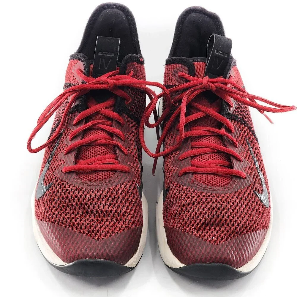 NIKE LeBron‎ Witness 4 IV Basketball Sneakers Red / Black